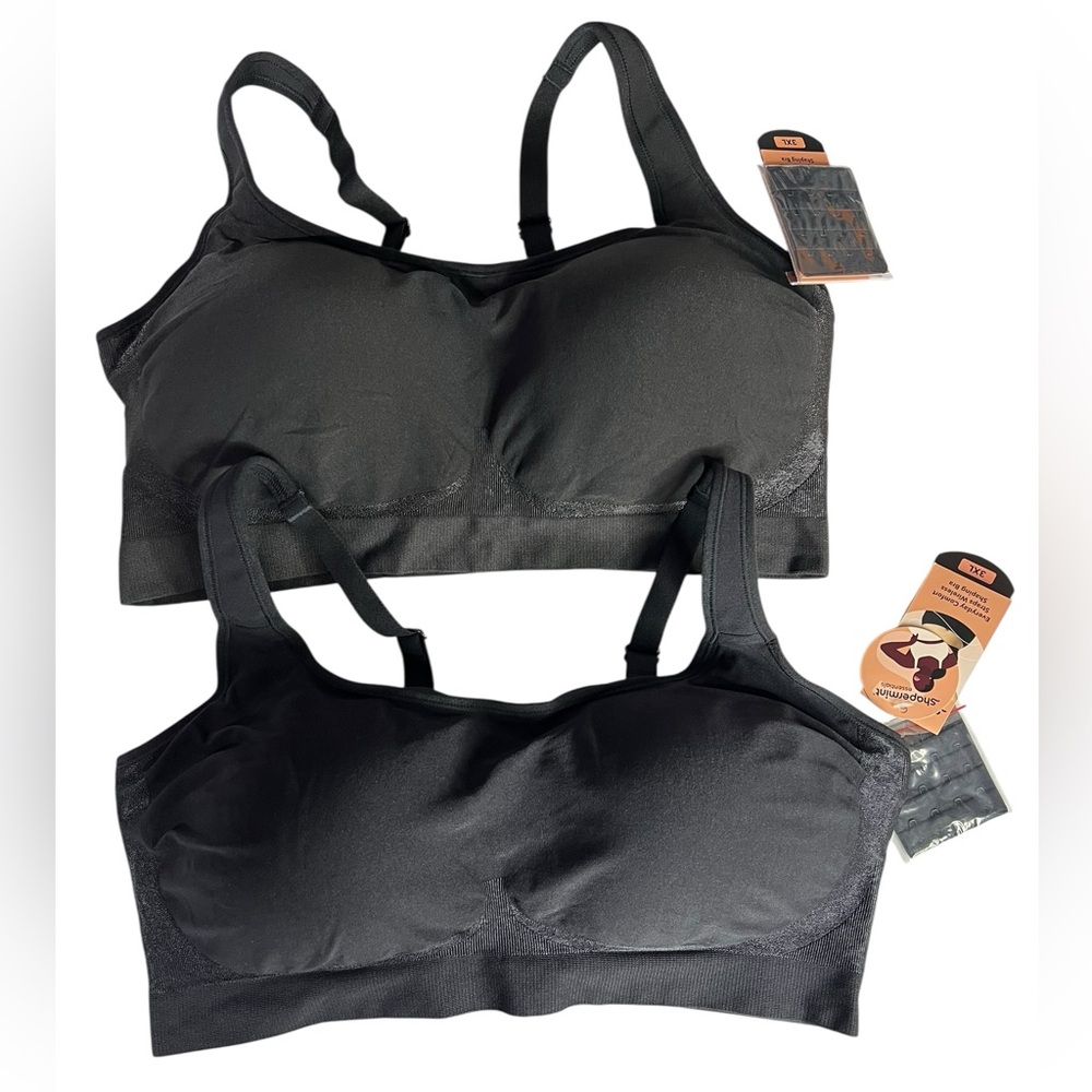 Shapermint Essentials Wire free Adjustable Straps Supportive Comfort Bras 3XL
